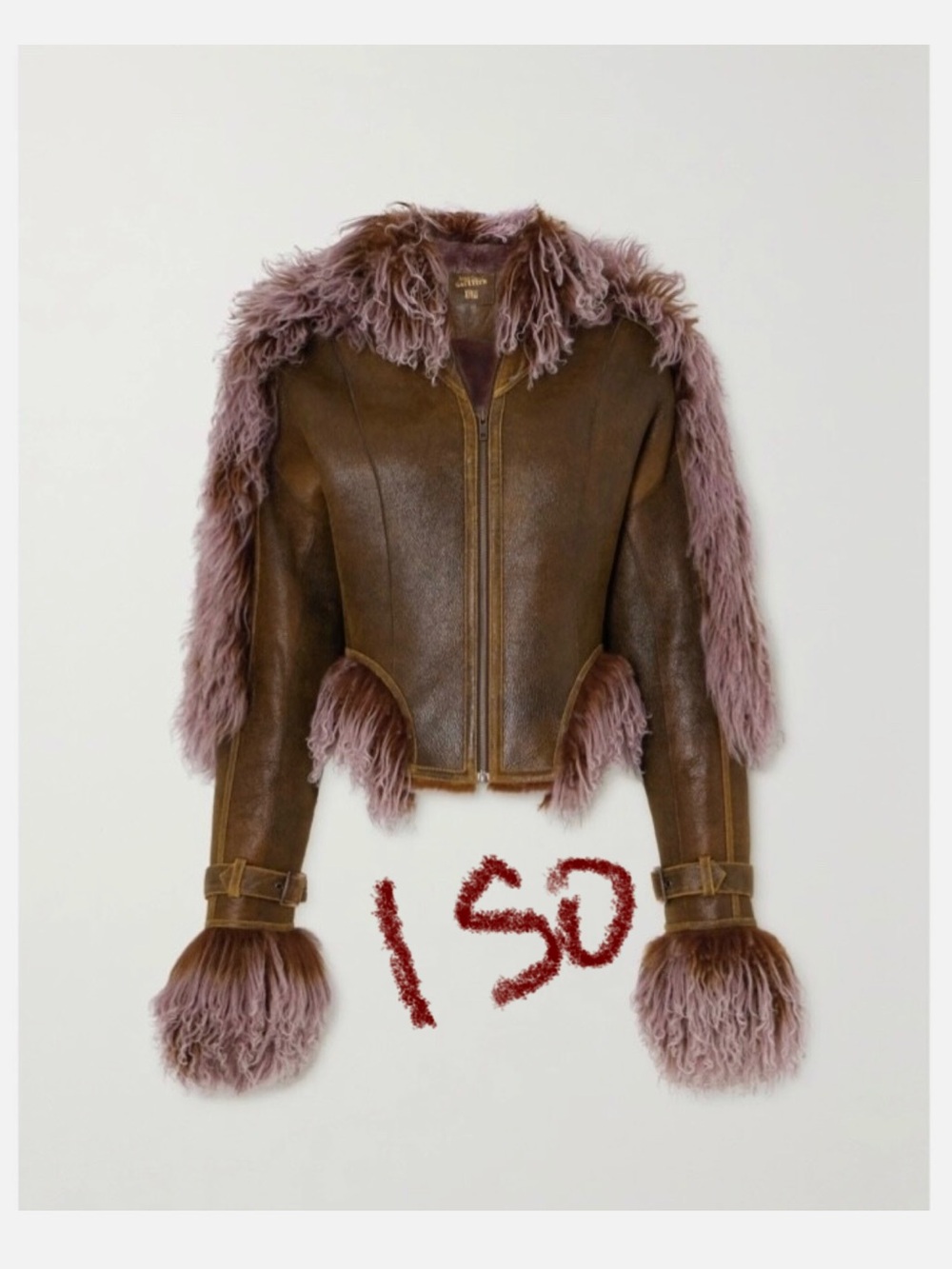 ISO JPG x KNWLS leather jacket